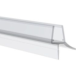 Junta de ducha de 1000 mm, adecuada para vidrio de 6/7/8 mm de grosor transparente, junta para puerta de cristal con borde, 1 unidad