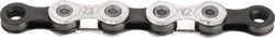 chain KMC, X12, silver/black, 126 links, box