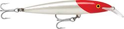 Rapala Floating Magnum Lure with Two No. 1 Hooks, 11 cm Length, Red Head
