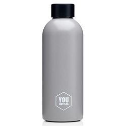 YouBottles Dubbele versie: thermoflessen 300 ml en 500 ml (12 uur voor warme dranken en 24 uur voor koude dranken) van roestvrij staal