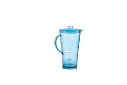 Linear Plastic Pitcher Blue