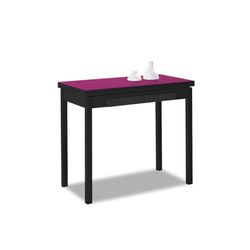 ASTIMESA Keukentafel, aubergine, 90 cm x 100 cm