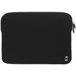 MW Funda para Portátil Compatible con Apple Macbook Pro 13 - Funda para Portátil con Memory Foam Acolchada - Funda Protectora para Portátil con Cremallera Anti-Rayado - Básico (13", Negro/Blanco)