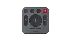 Logitech 993-001389 - Controlo remoto (webcam, RF sem fios, botões, cinzento)