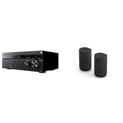 Sony SA-RS5 - satellietluidspreker achter, draadloos, met geïntegreerde accu, zwart & Sony 7.2-Kanaals 8K A/V Versterker