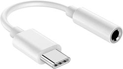 Joysong USB C a Conector de Auriculares de 3,5 mm, Adaptador Tipo C a Adaptador Auxiliar de 3,5 mm, Compatible con Samsung Galaxy S22/S21/S20Ultra, Note 20, Huawei P30/P20/Mate10/Mate20 Pro, Google