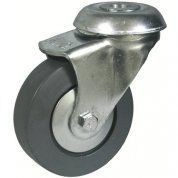 Afo 22929 - wiel Afo 134-50, rubber, grijs