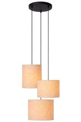 LUCIDE MAYA – Sospensione – Ø 46 cm – 3 x E27 – Crema