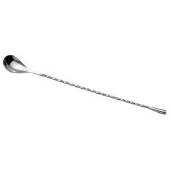 Piazza 475805 Cuillère à mélanger en acier inoxydable en forme de goutte 30 cm