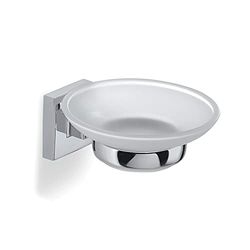 GEDY G-Pukde zeepbakje, kleur chroom, componenten van roestvrij staal en chroom, uniek design.