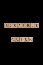 Scrabble Queen Notebook: 110 Blank Pages, Journal, 6x9 Inches