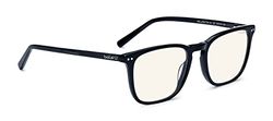 Bollé Safety PRBWELL10D WELLINGTON Occhiali da Lettura, 2,5 Contro, Lente PC Incolore, Tecnologia PRB420, Bloccante della Luce Blu, Montatura in Acetato Nero Brillante per Unisex