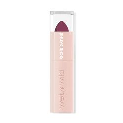 Wet n Wild Rich Satin Lip Color, Rossetto a Lunga Durata, Effetto Finito Satinato, Formula Idratante che non Asciuga e Riccamente Pigmentata, Texture Liscia e Vellutata, Berried Life