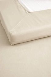 Ellos Home Fitted Sheet Heaven - Oeko Tex® Standard 100 Certified Organic Cotton - Moccarosa, 90 x 200 cm