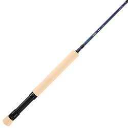 Shakespeare Cedar Canyon Carbon Caña de Pescar,4-Piezas Ligera de Carbono Acción Media-Rápida, Guías de Acero Inoxidable, Mango de Espuma EVA, Caña Portátil para Todos los Niveles 8ft 7/8 WT