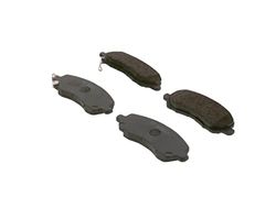 Bosch BP428 - Pastiglie Freni Auto, dianteiro - qualidade Bosch - redução de ruído e pó - certificação ECE-R90 - sem cobre - 1 conjunto de 4 comprimidos