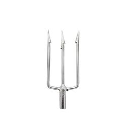 Abysstar 3 Punte Inox, Fiocina Pesca Sub Acciaio saldata Unisex Adulto