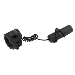M-Wave Campainha elétrica, unissexo, preto, 100 dB