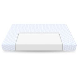 FDM Alto materac 180 x 200 cm, zimna pianka, wysokość 12 cm, stopień twardości H3, Öko-Tex, nadaje się dla alergików, poszewka nadaje się do prania, pokrowiec na materac premium