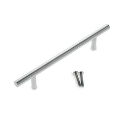 Amig - Alça para móveis - aço inoxidável 18/8 - mate - 160 mm - resistente e durável - fácil de instalar - moderno e elegante