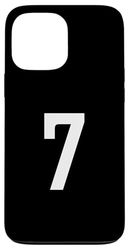 Numero Sette 7 Uniforme Squadra Sportiva Custodia per iPhone 13 Pro Max