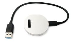 SYSTEM-S NVME Adapter M-Key M.2 NGFF bus naar USB 3.0 Type A SSD kabel in grijs
