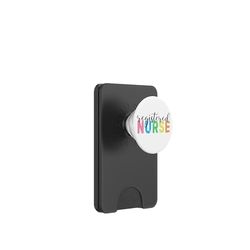 Camiseta de enfermera registrada RN regalo de graduación PopSockets PopWallet para MagSafe
