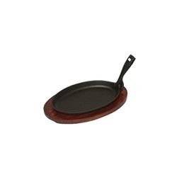Genware Nev-737–25, poêle à plateau et dessous de plat, 24,8 cm