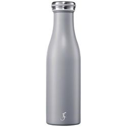 LURCH Stainless Steel Insulated Flask 0.5 L in Jura Grey - Perfect for Any Activity