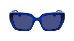 Karl Lagerfeld Unisex KL6143S zonnebril, 400 blauw, 53, 400 blauw, 53