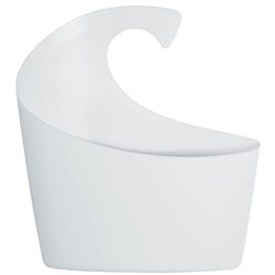 Spirella Sydney Panier, Salle de Bains Accessoires, Polypropylène, Polypropylène, White, 19.5 x 17.5 x 6.5 cm