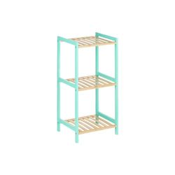 Estantería de Baño 35 x 30 x 70 cm Natural Menta Bambú Madera de Pino