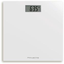 Rowenta Premiss BS1401 Digitale personenweegschaal, groot display, draagkracht 150 kg, ultradun, automatisch, gehard glas, inclusief batterij 30 x 30 cm