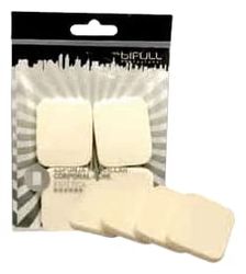 BIFULL Esponja MAQUILLAR Corporal 4 UDS, Negro, Estandar