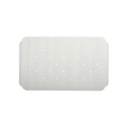 Spirella Tapis Fond de Baignoire Caoutchouc Ruby 70x40cm Blanc