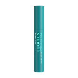 Maybelline New York Mega Mousse Mascara Green Edition, Per Volume Leggero e Modulabile, Mega Impatto delle Ciglia, Formula con Burro di Karité, 01 Black