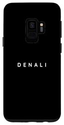 Coque pour Galaxy S9 Souvenirs du parc national de Denali/design minimaliste