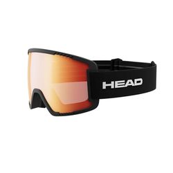 HEAD Unisex – Vuxen CONTEX skid- och snowboardglasögon skidglasögon, röd/svart, L