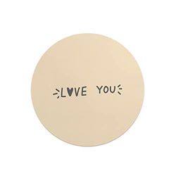 Questo Casa, Round Digital Printed Mouse Pad, Non-Slip Base, for Office and Home, Diameter:22cm