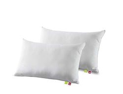 Abeil kudde biologisk attityd bomull vit 45 x 70 cm 2 st.