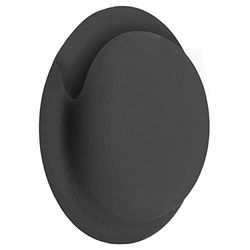 mumbi Funda de Silicona Compatible con AirTag Funda Protectora autoadhesiva negra