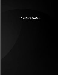 Lecture Notes