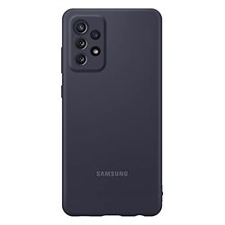 Samsung Galaxy A72 Silicone Cover Case - Black