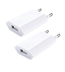 TEMPO DI SALDI Paire De Chargeur USB Compact Parfait Pour Le Travail À La Maison Ou Voyage