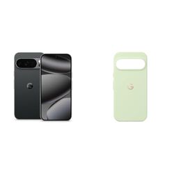 Google Pixel 10 Pro - Unlocked Android Smartphone with Gemini, Triple Rear Camera System, 24+ Hour Battery and 6.3" Super Actua Display - Obsidian, 512GB+Case