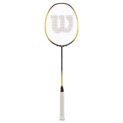 Wilson Unisex - Adulto Fierce - Racchetta da badminton Gold/White, 4