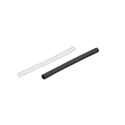HELLA Gaine thermorétractable - Taux de retrait/de contraction: 2:1 - Ø1/Ø2: 2,4/1,2mm - Longueur: 50mm - noir/transparent - 9MJ 178 458-012