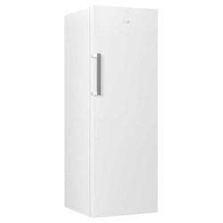 Beko RFNE290L41WN - Congelador Vertical, No Frost, Clase Energetica E, Mecánico, 5 cajones + 2 tapas, Color Blanco