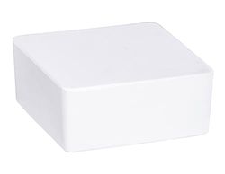 WENKO Påfyllning, avfuktare, kub, påfyllningspaket för avfuktare, minskar mögel och lukt, 1 kg granulatblock, omedelbar effekt upp till 3 månader, 12 x 5 x 12 cm, vit