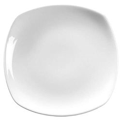 GenWare Porcelain Rounded Square Plate 17cm, 184517, Pack of 6